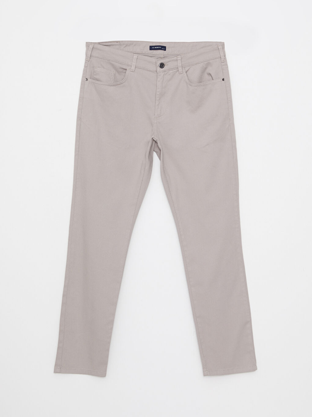 SOUTHBLUE Bej Slim Fit Armürlü Erkek Pantolon - 5