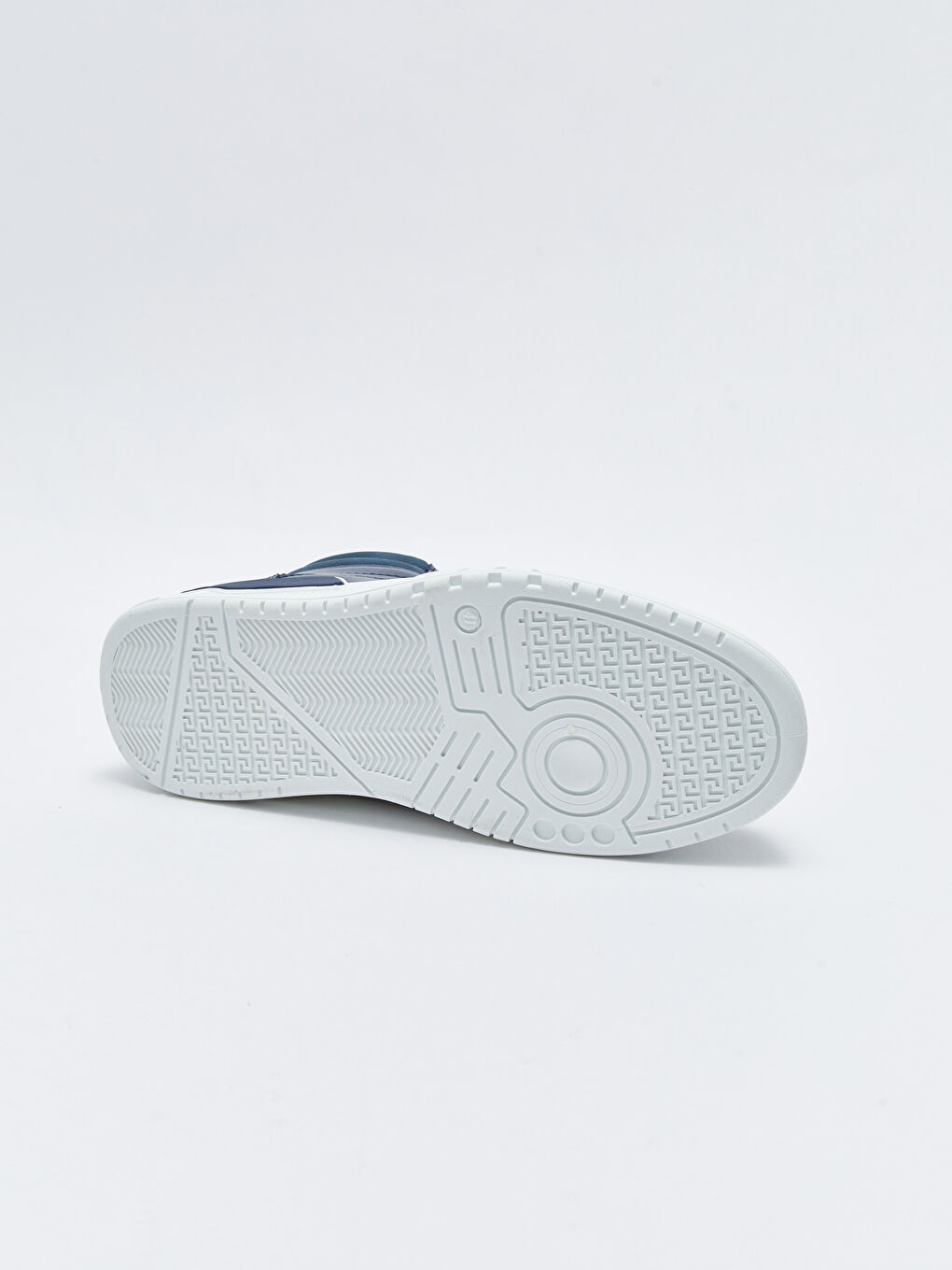 Lacivert Deri Görünümlü Bağcıklı Erkek Bot-3