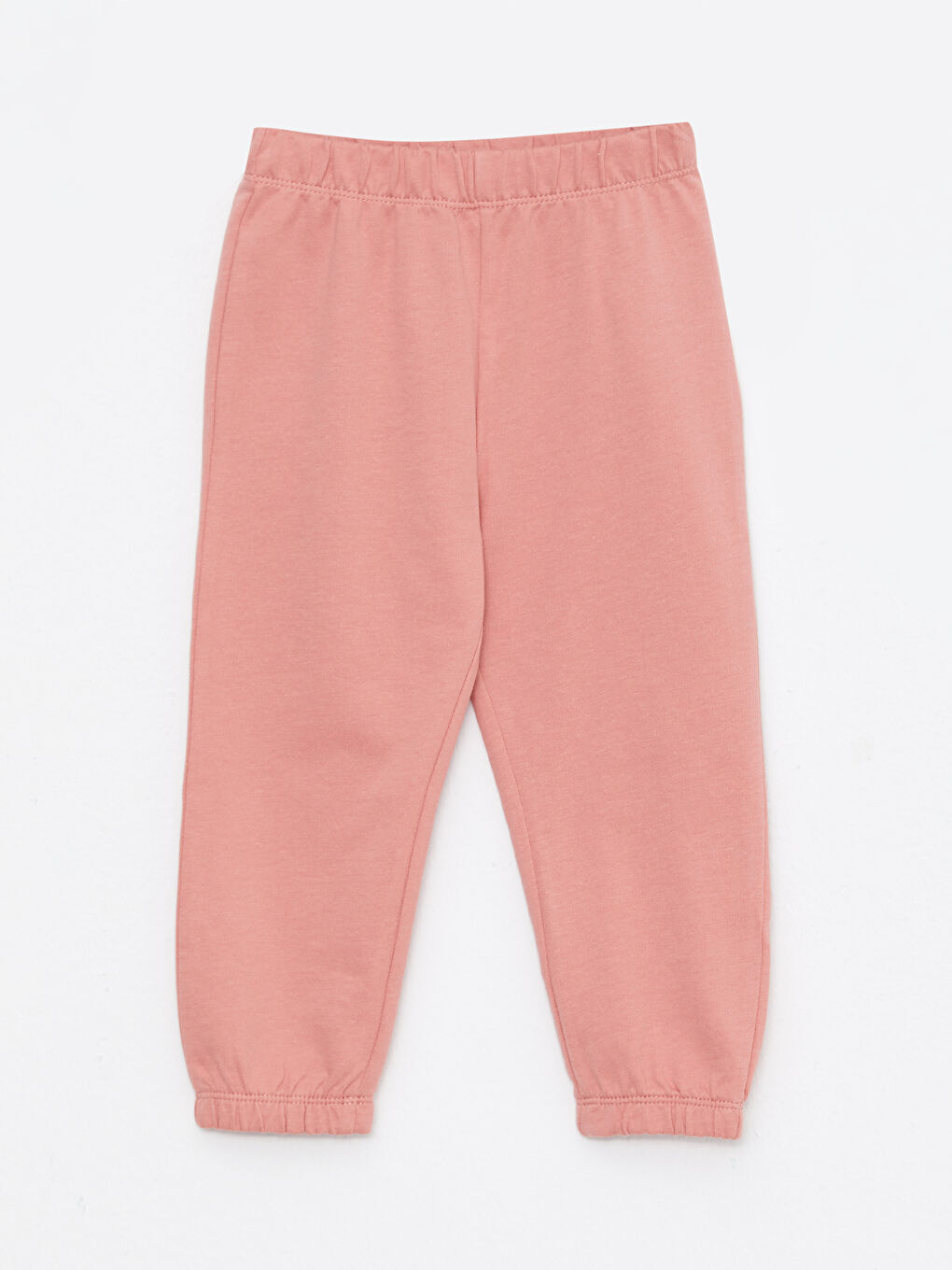 LCW baby Crew Neck Long Sleeve Printed Baby Girls' Sweatshirt and Tracksuit Bottom 2 Pack Set -W22429Z1-GD6