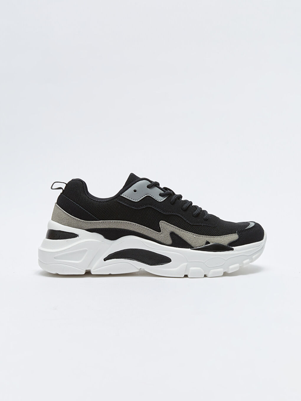 Lace-up Thick Sole Men's Active Sports Shoes-1