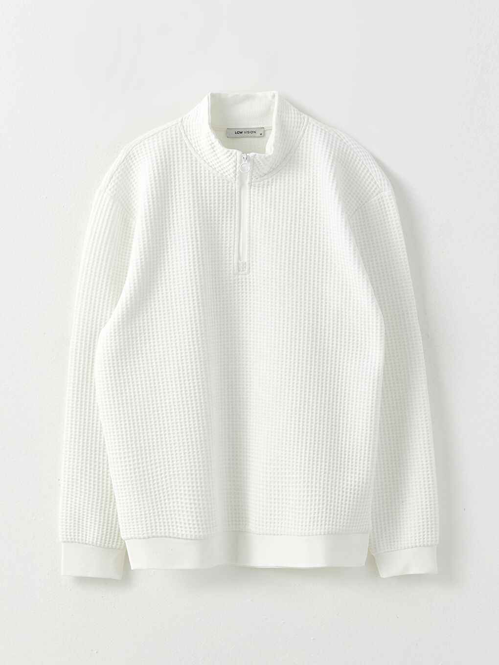 Hanorac cu Guler Tip Pâlnie pentru Bărbați-5