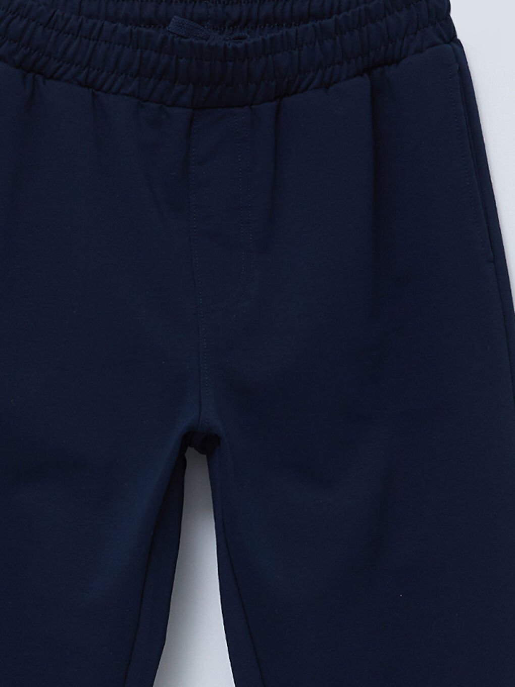 Lacivert Standart Kalıp Erkek Eşofman Altı-7