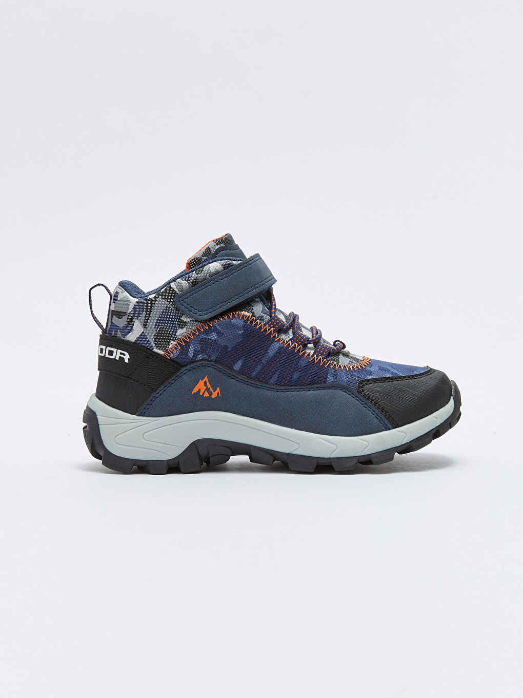 Laces & Hook-and-Loop Boys' Trekking Boot-1