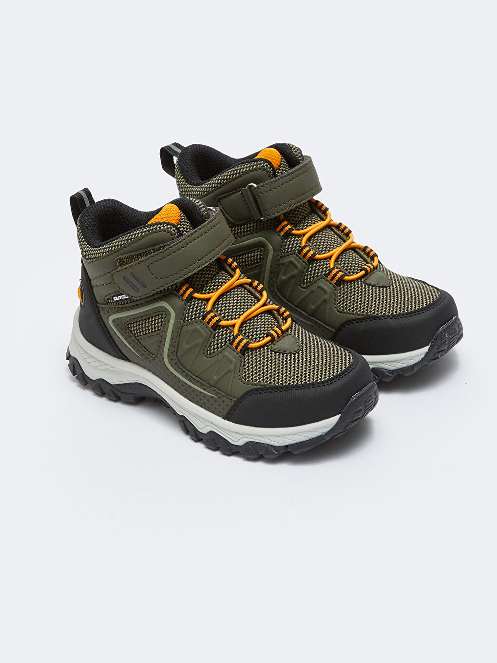 Lace-up Hook and Loop Boy Trekking Boots