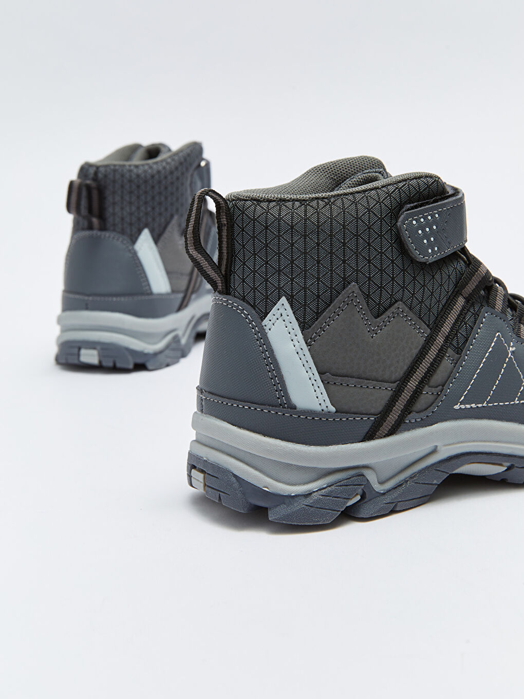 Laces & Hook-and-Loop Boys' Trekking Boot-4