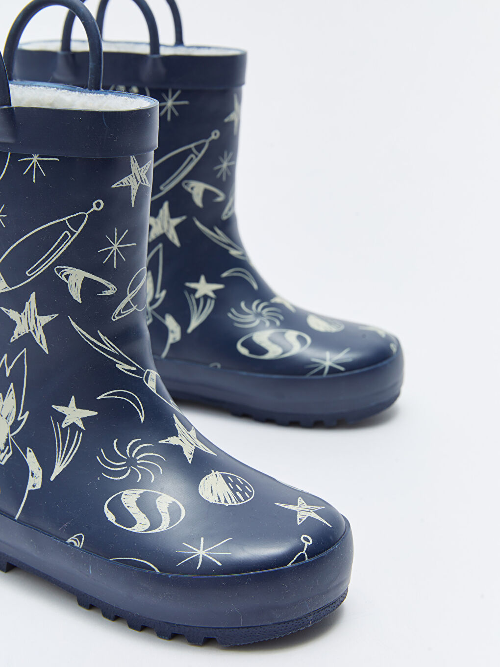 принтті сәби ұлдарға арналған резеңке етік-5