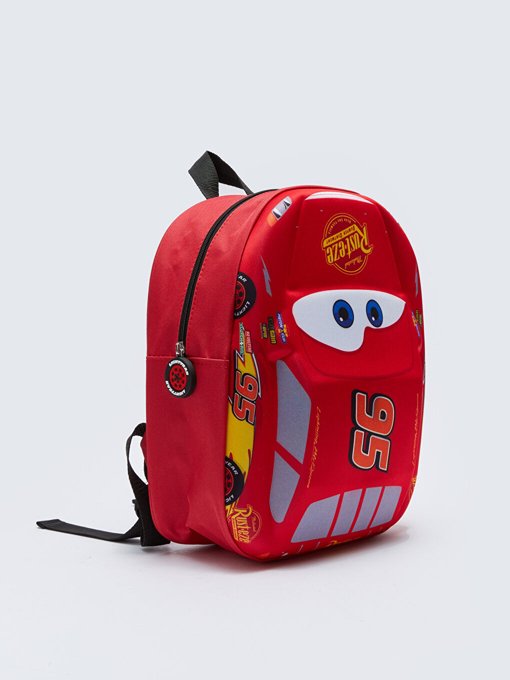 Kırmızı Cars Lisanslı Erkek Çocuk Sırt Çantası-1