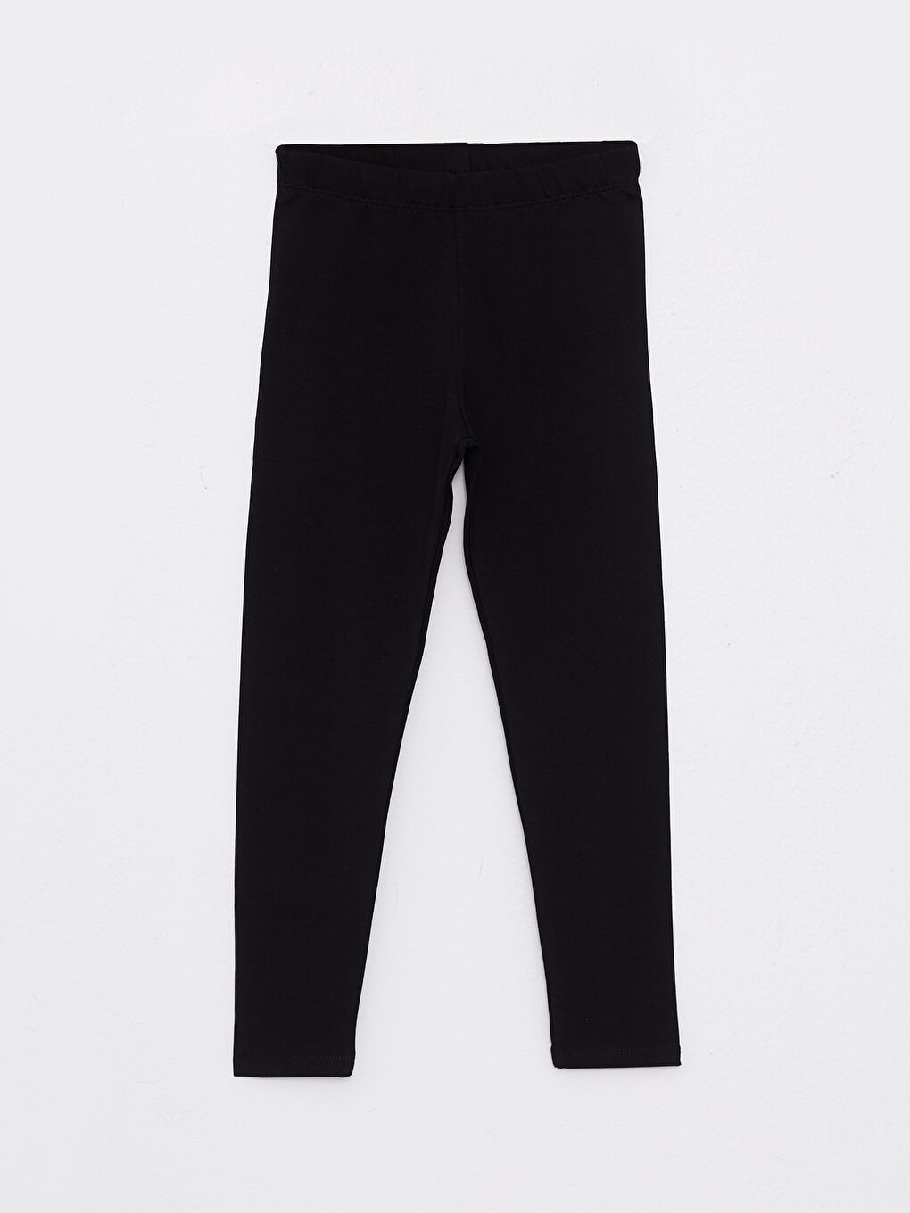 LCW Kids Elasticated Waist Basic Girls' Leggings -W22582Z4-CVL