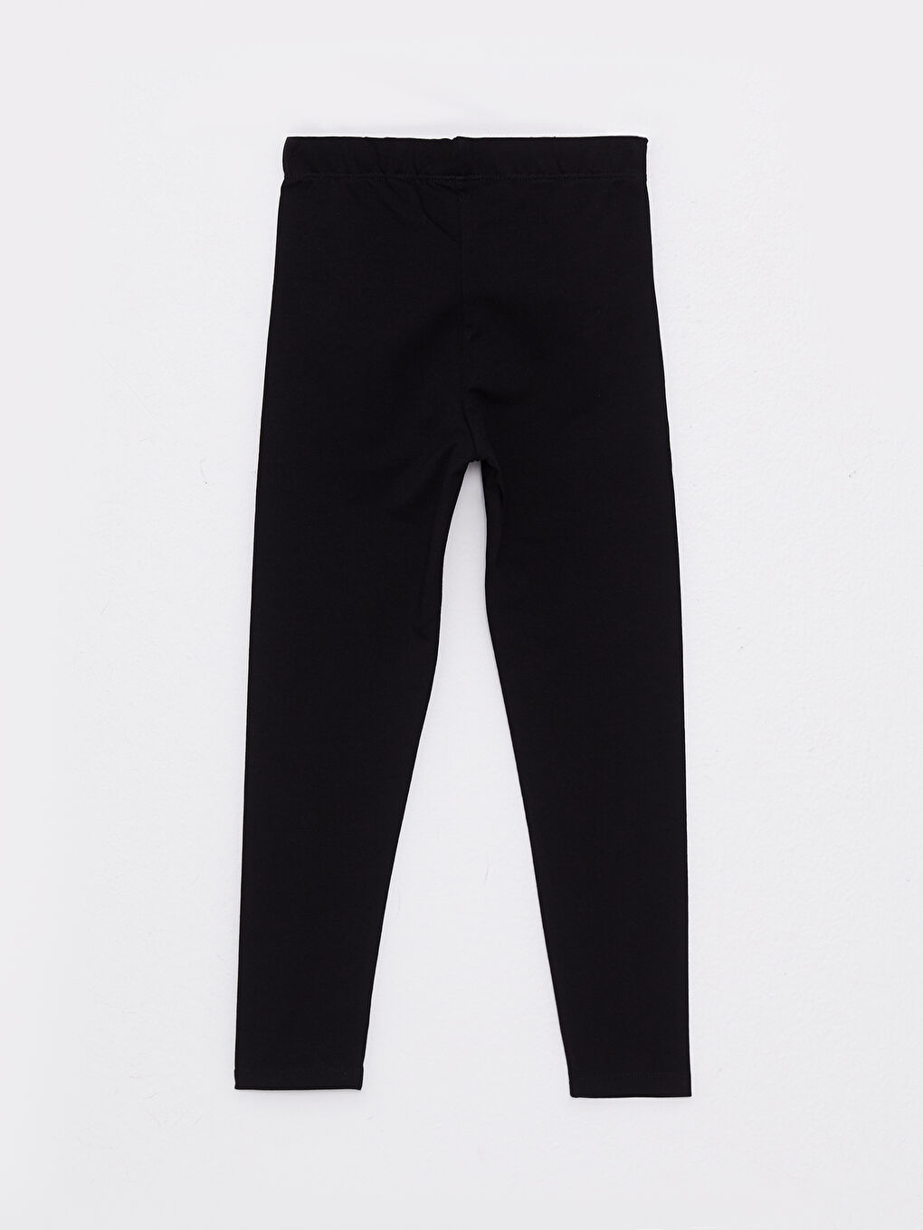LCW Kids Elasticated Waist Basic Girls' Leggings -W22582Z4-CVL