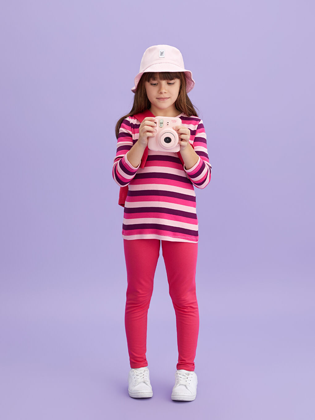 Leggings Basiques pour Filles à Taille Élastiquée