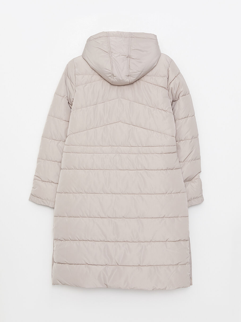 Geaca Matlasată Simplu cu Glugă pentru Femei-7