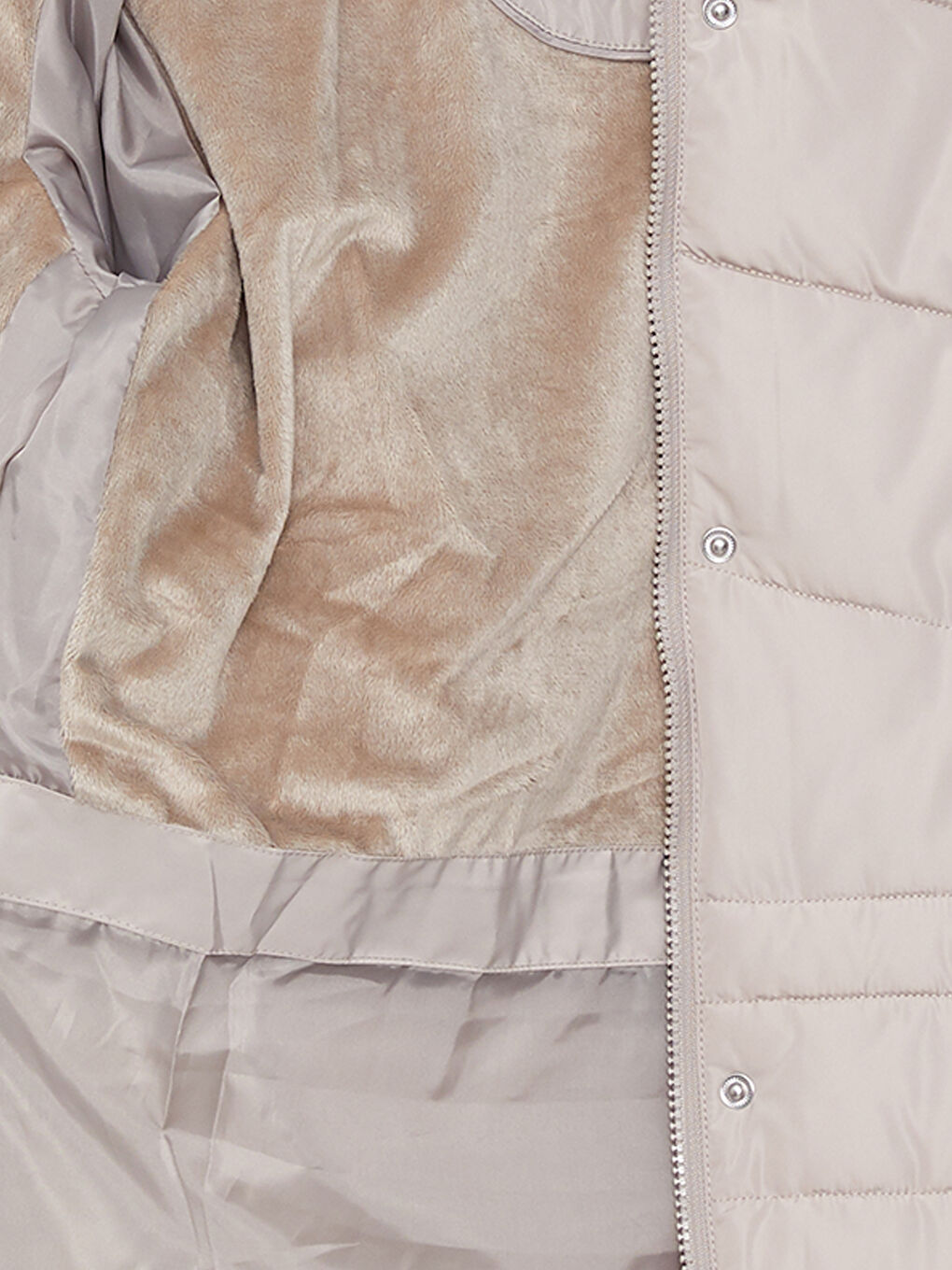Geaca Matlasată Simplu cu Glugă pentru Femei-9