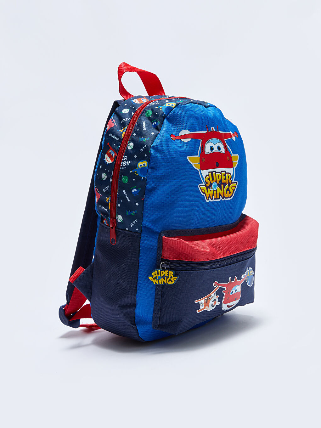 Mavi Harika Kanatlar Lisanslı Erkek Çocuk Sırt Çantası-1