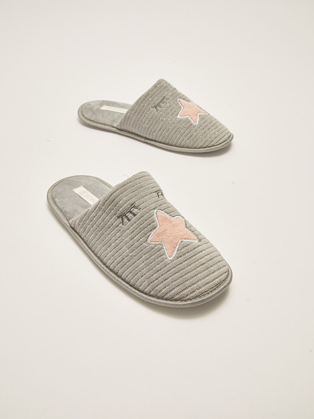 Embroidered Women's Home Slippers-5