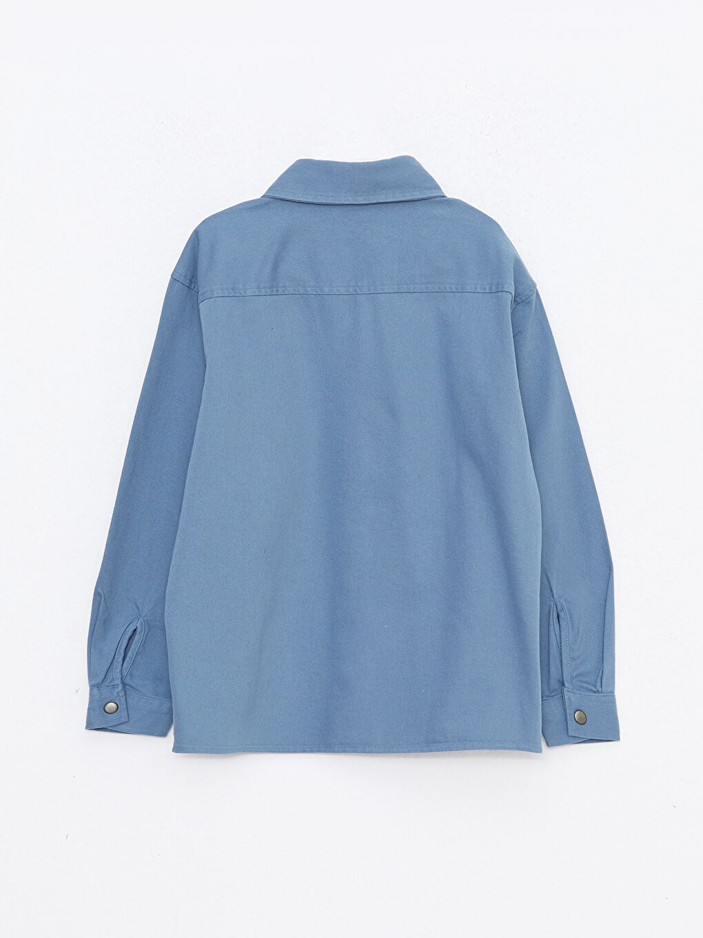 LCW Kids Basic Long Sleeve Twill Boys' Shirt -W22658Z4-R2T