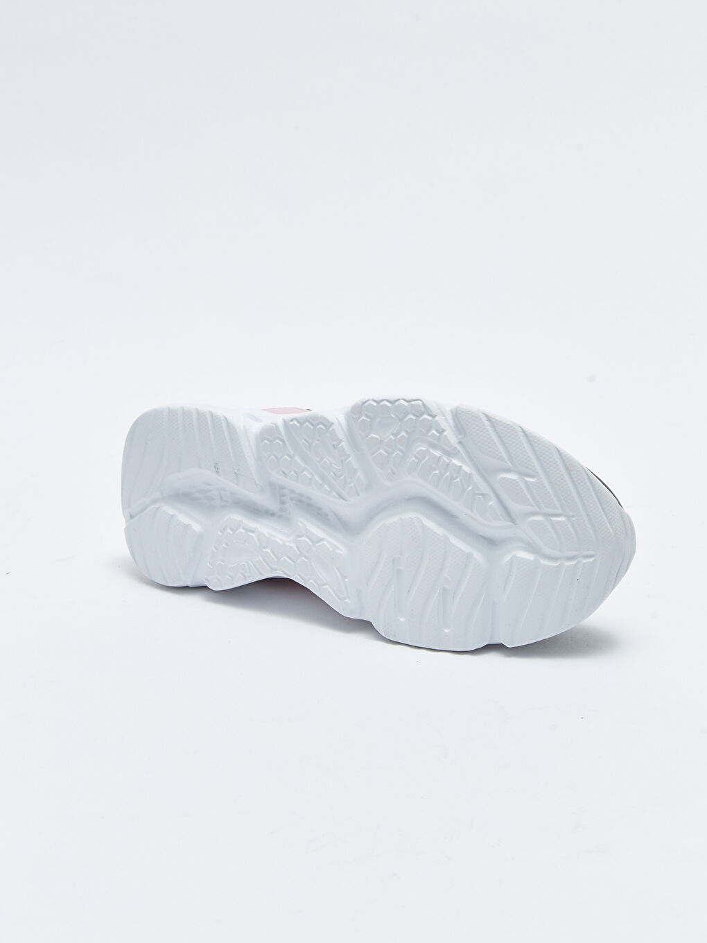 Girls' Active Sneakers with Thick Sole, Velcro and Lace-Up-3