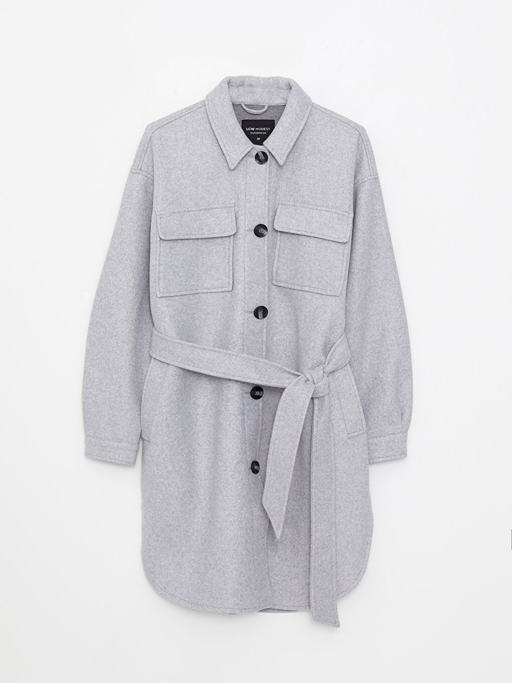 Shirt Neck Regular Long Sleeve Women's Cachet Coat-7