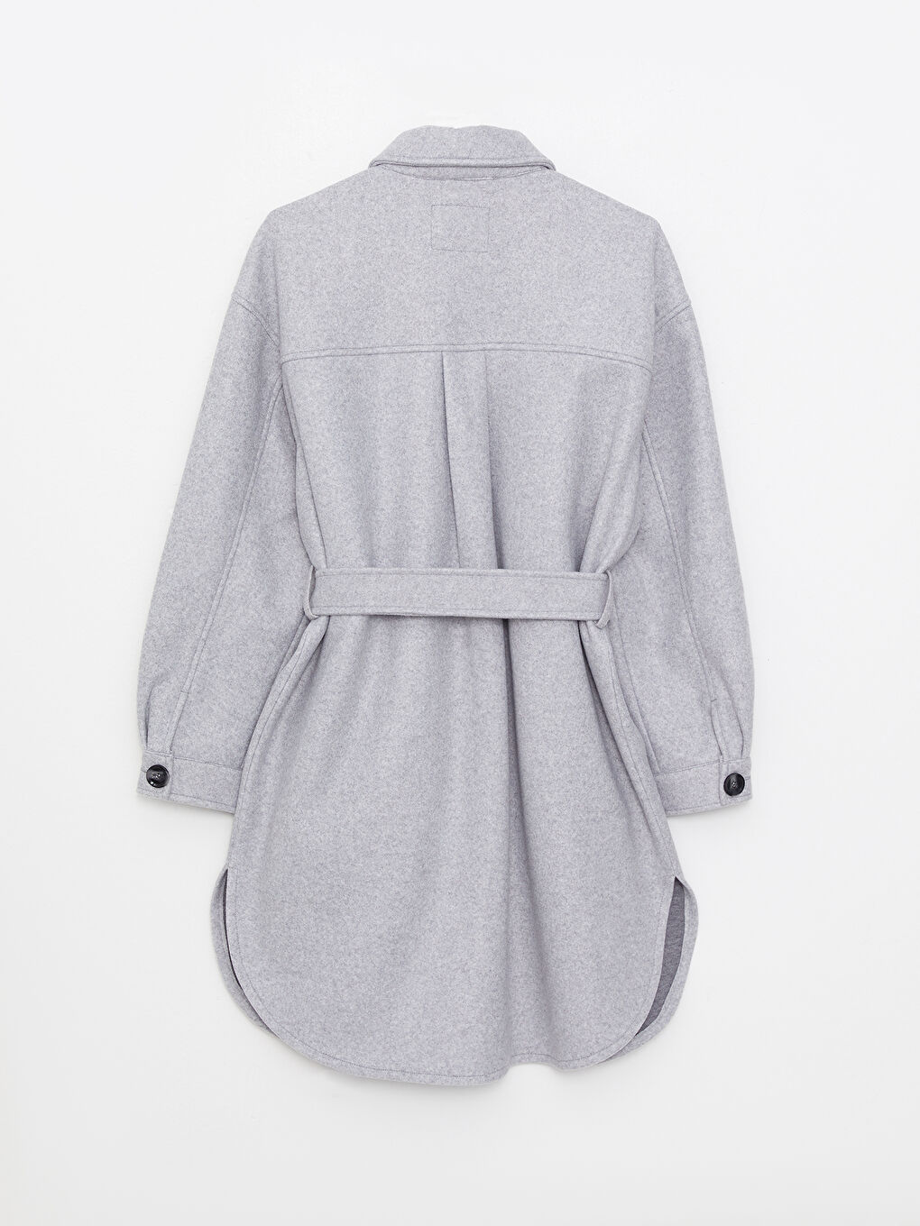 Shirt Neck Regular Long Sleeve Women's Cachet Coat-8