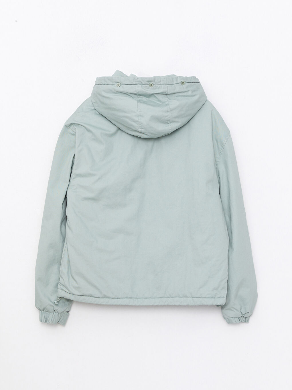 Hooded Regular Long Sleeve Women's Parka-9