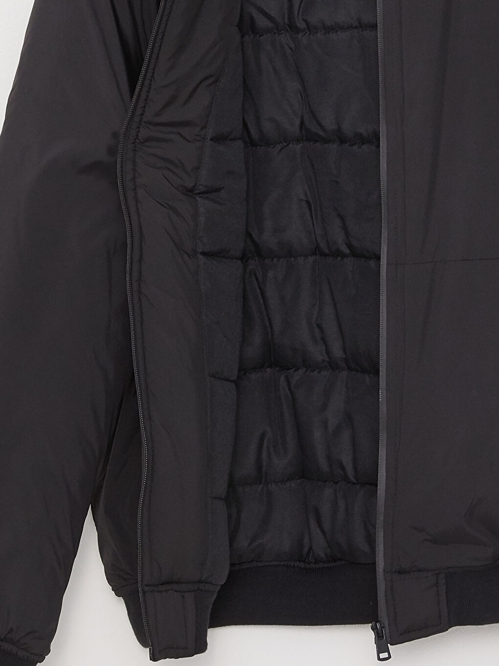 Плътно Мъжко Палто с Качулка, Стандартна Кройка-7