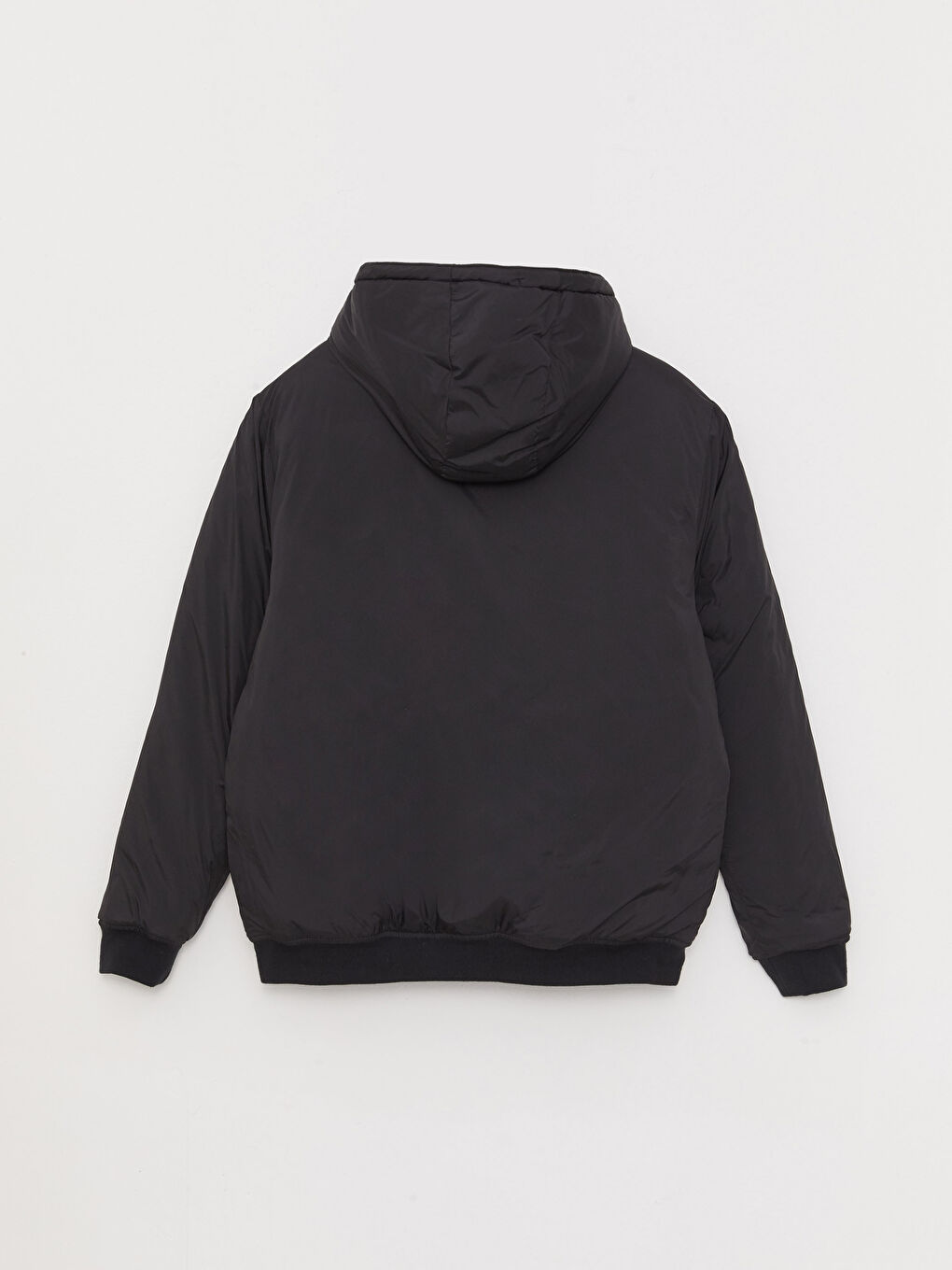 Плътно Мъжко Палто с Качулка, Стандартна Кройка-6