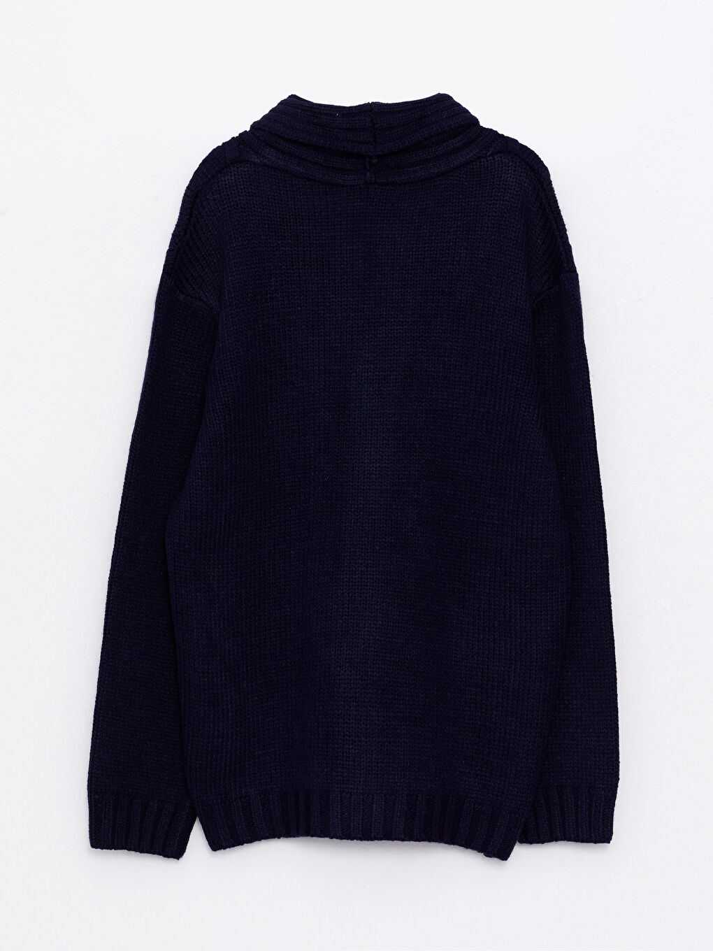 Кардиган из трикотажа с длинным рукавом, узорчатый, с V-образным вырезом для мальчиков-1