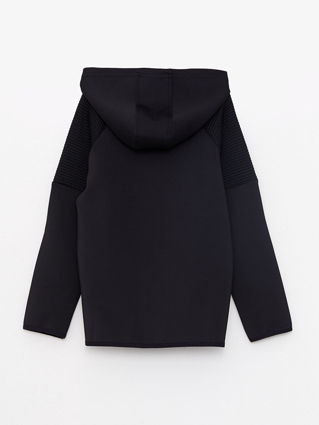 LCW Kids Bedrucktes Reißverschluss-Sweatshirt für Jungen mit Kapuze und langen Ärmeln -W22742Z4-CVL