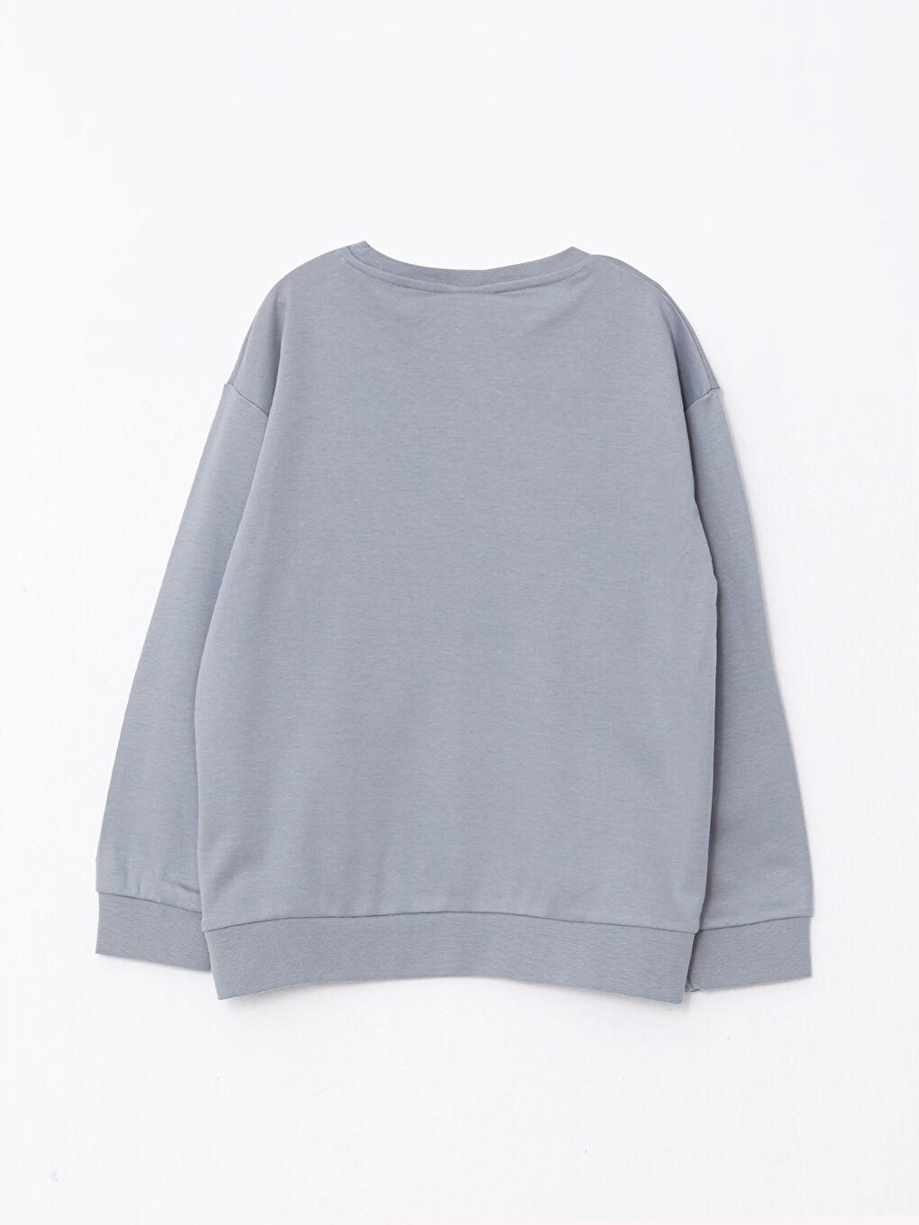 LCW Kids Crew Neck Printed Long Sleeve Boys' T-Shirt -W22754Z4-GSE