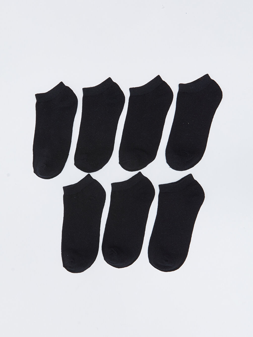 Чорапи за маратонки за жени, изчистени, 7 опаковки-1