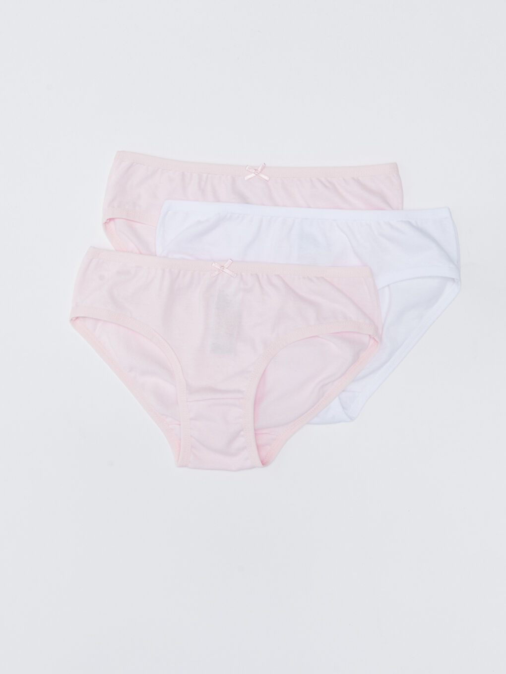 LCW Kids Basic Cotton Girls' Panties 3 Pcs -W22782Z4-FWW