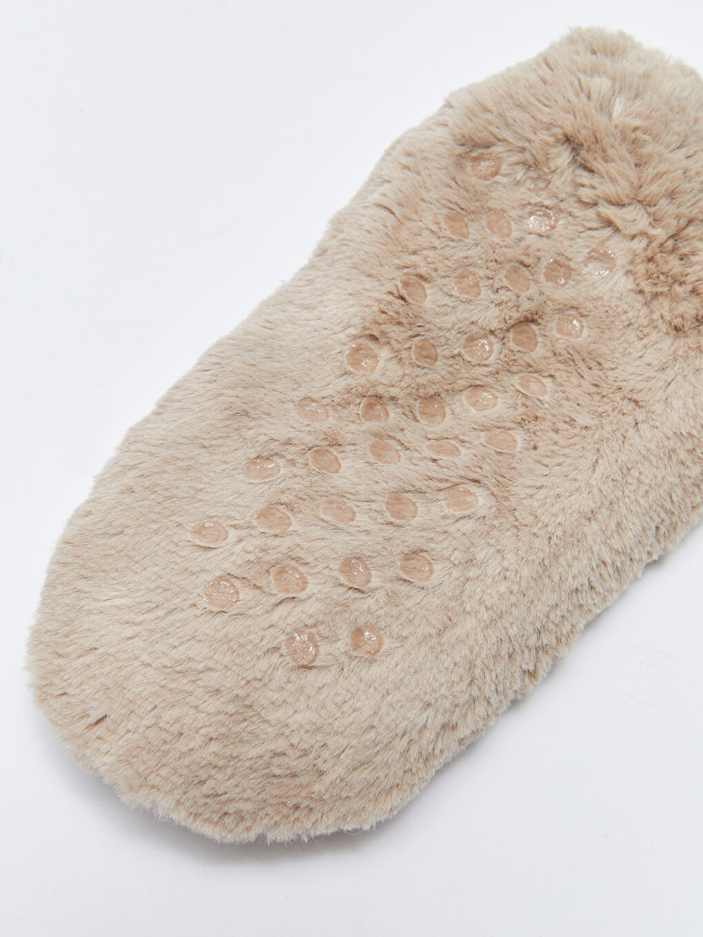 LCW DREAM Heart Detailed Plush Women's Home Socks -W22790Z8-FJS