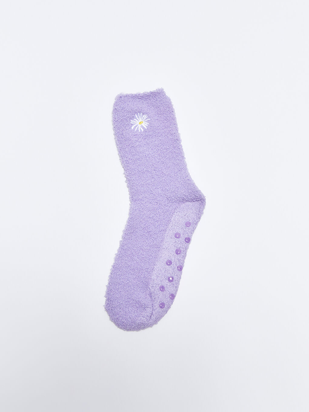 Embroidered Women's Homewear Socks-1