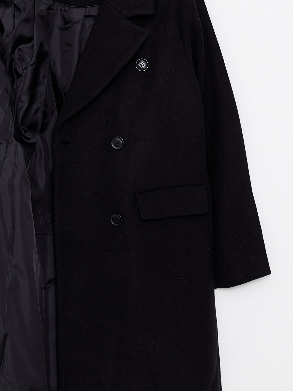 Jacket Collar Women's Cachet Overcoat-8