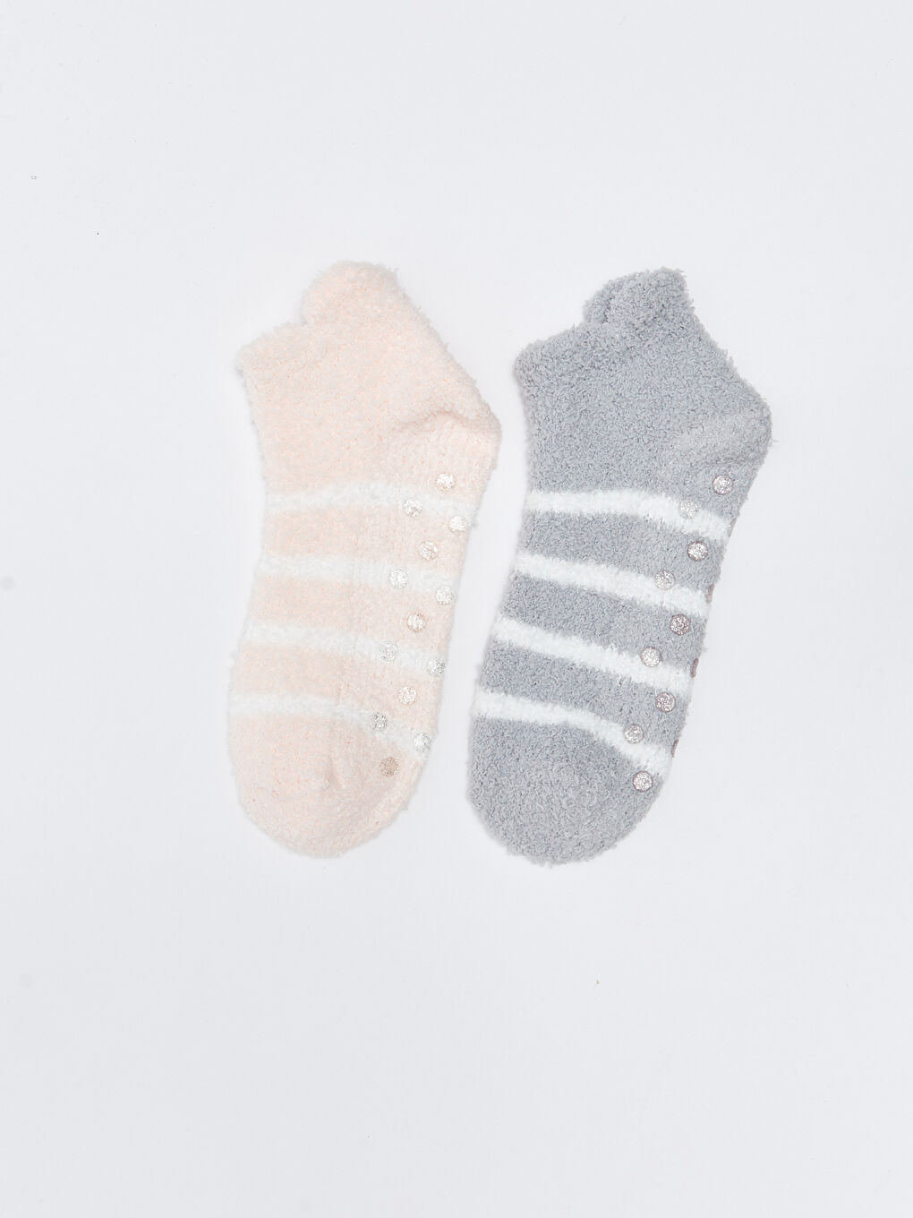 LCW DREAM Gestreifte Homewear-Socken für Damen, 2er-Pack -W22806Z8-J3N