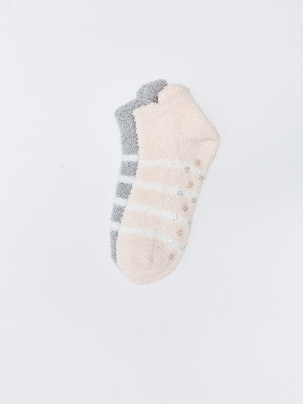 LCW DREAM Gestreifte Homewear-Socken für Damen, 2er-Pack -W22806Z8-J3N