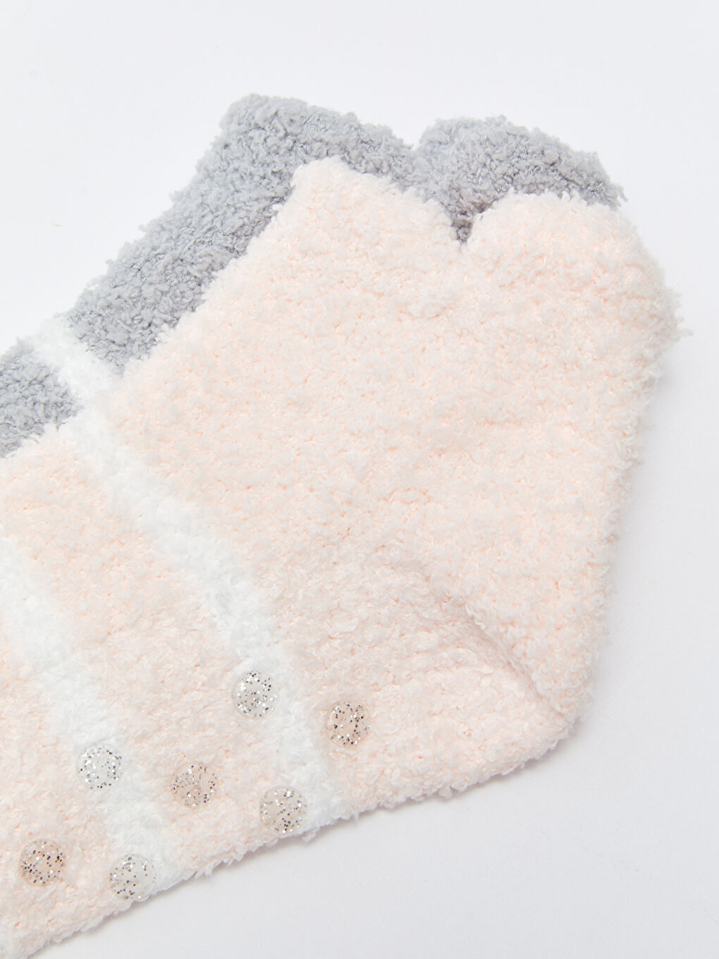 LCW DREAM Gestreifte Homewear-Socken für Damen, 2er-Pack -W22806Z8-J3N