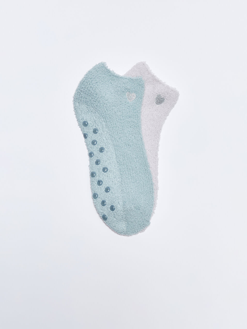 LCW DREAM Bestickte Homewear-Socken für Damen 2er-Pack -W22807Z8-FZ6