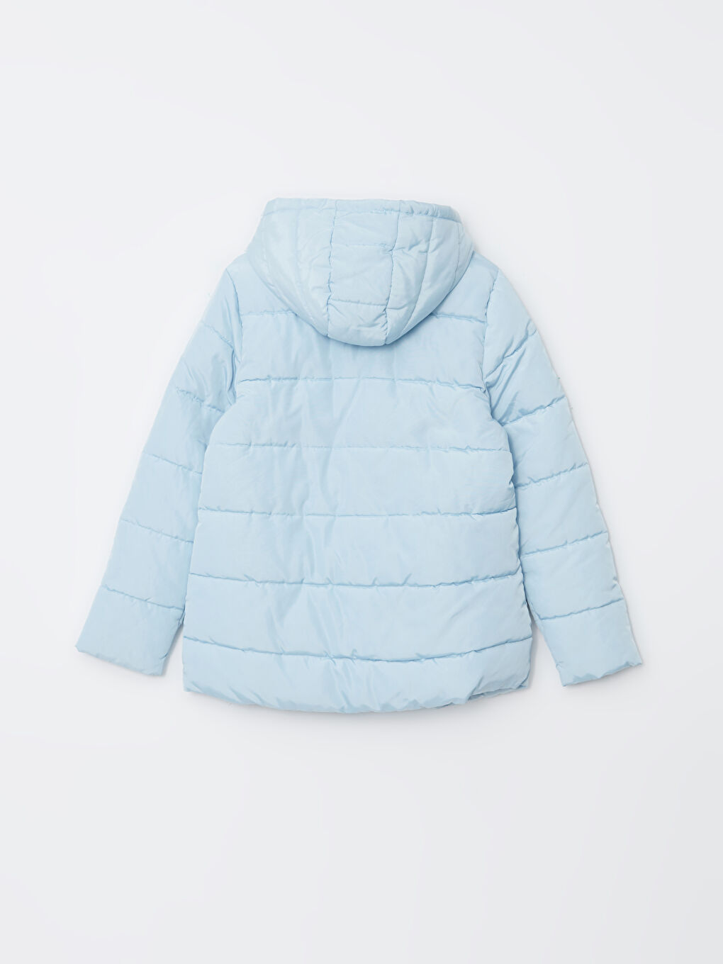 بالطو منتفخ سادة بكابوش للسيدات-8