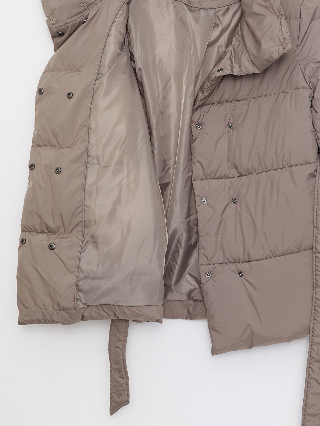 Turtle Neck Regular Long Sleeve Women's Puffer-6