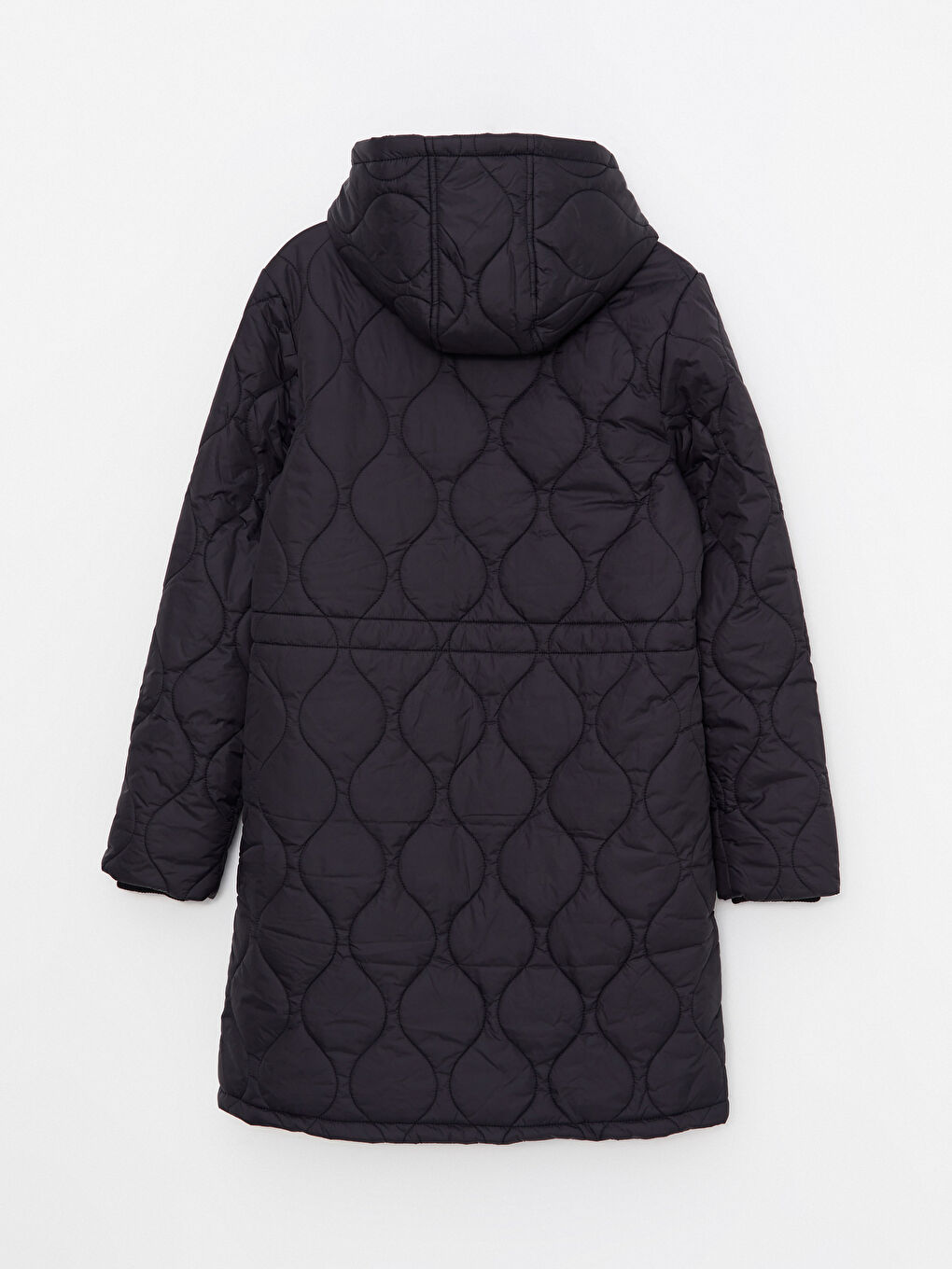 LCW Grace Hooded Quilted Women's Puffer Coat -W22827Z8-E0N
