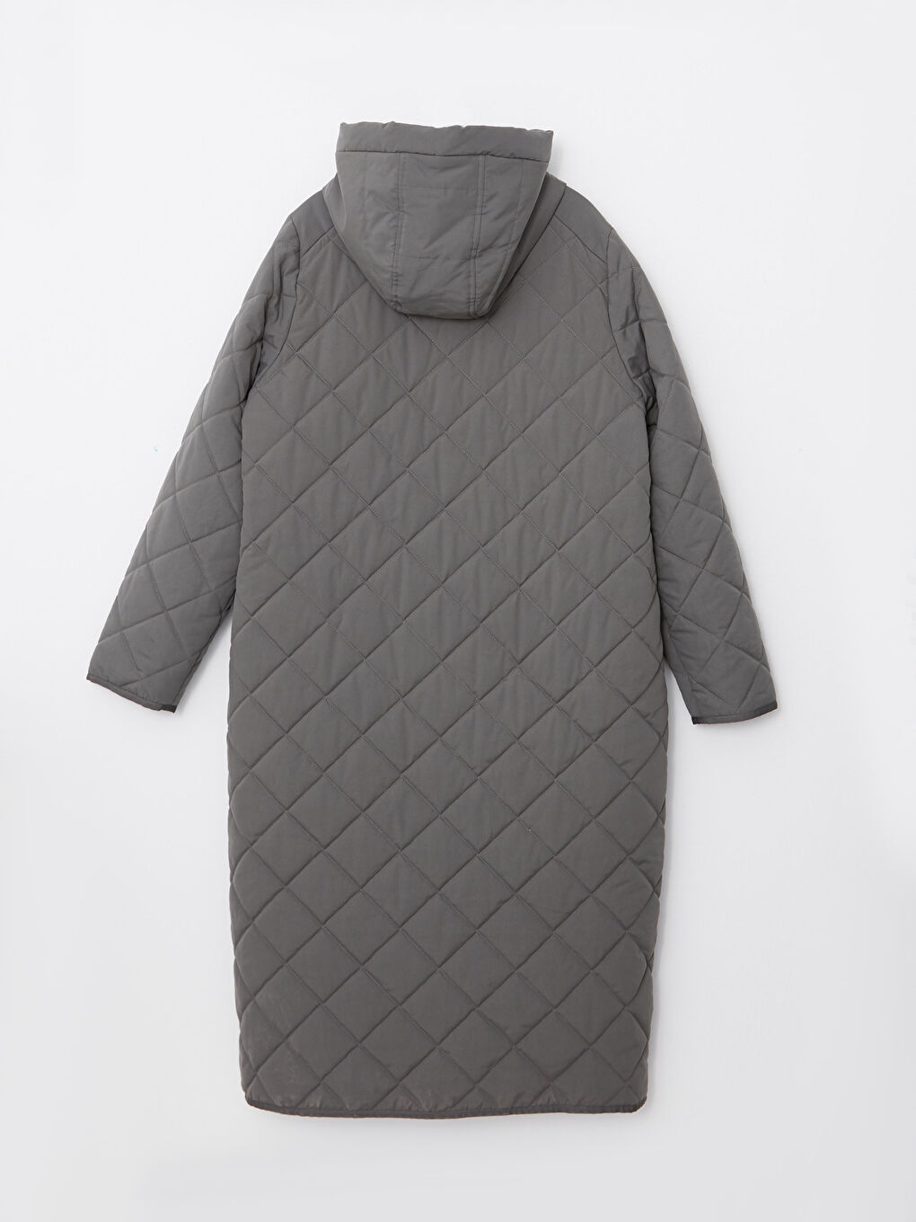 Hooded Quilted Women's Puffer Coat -W22830Z8-RYT