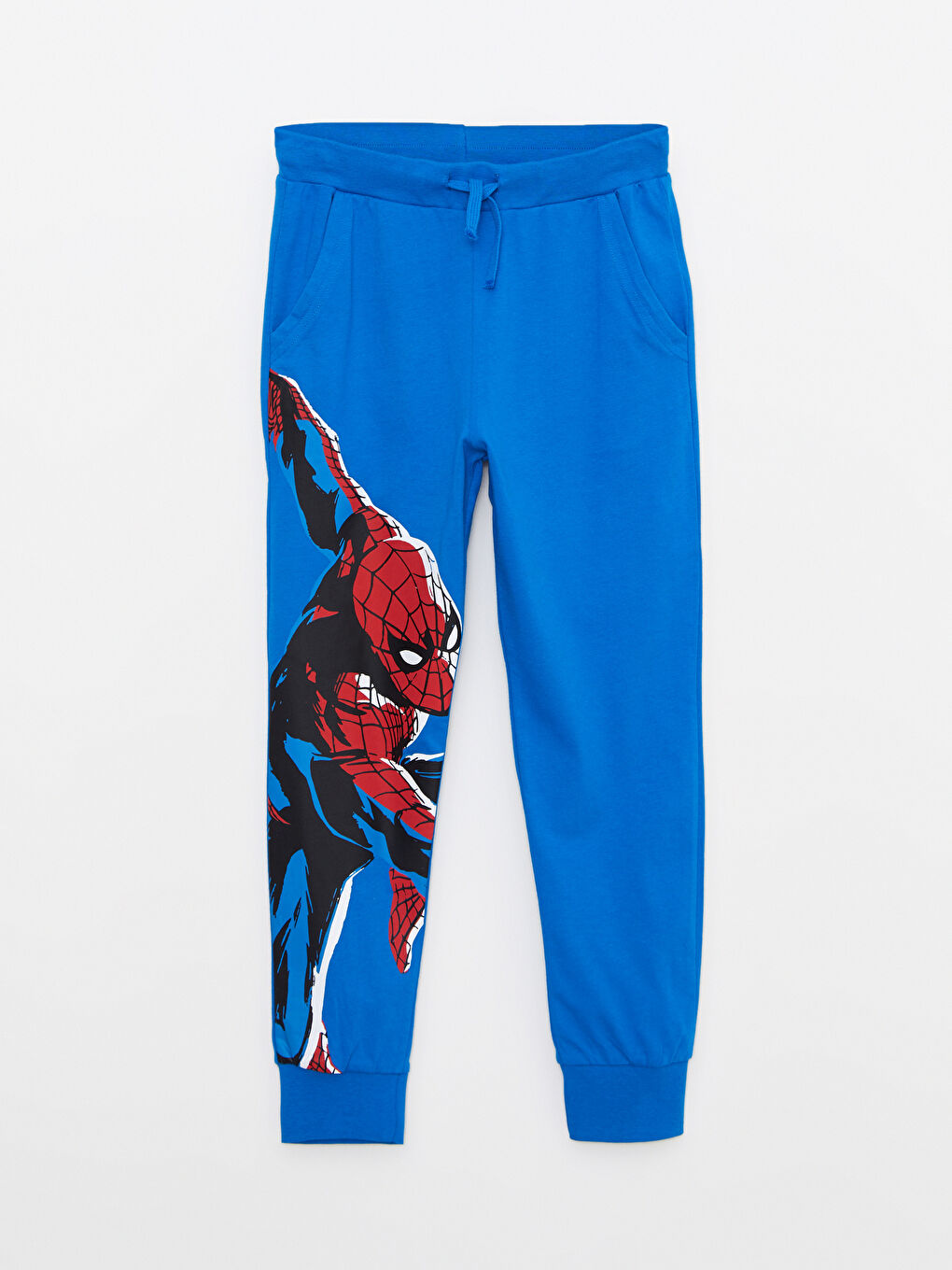 Elasticated Waist Spider-Man Printed Boys' Jogger Sweatpants