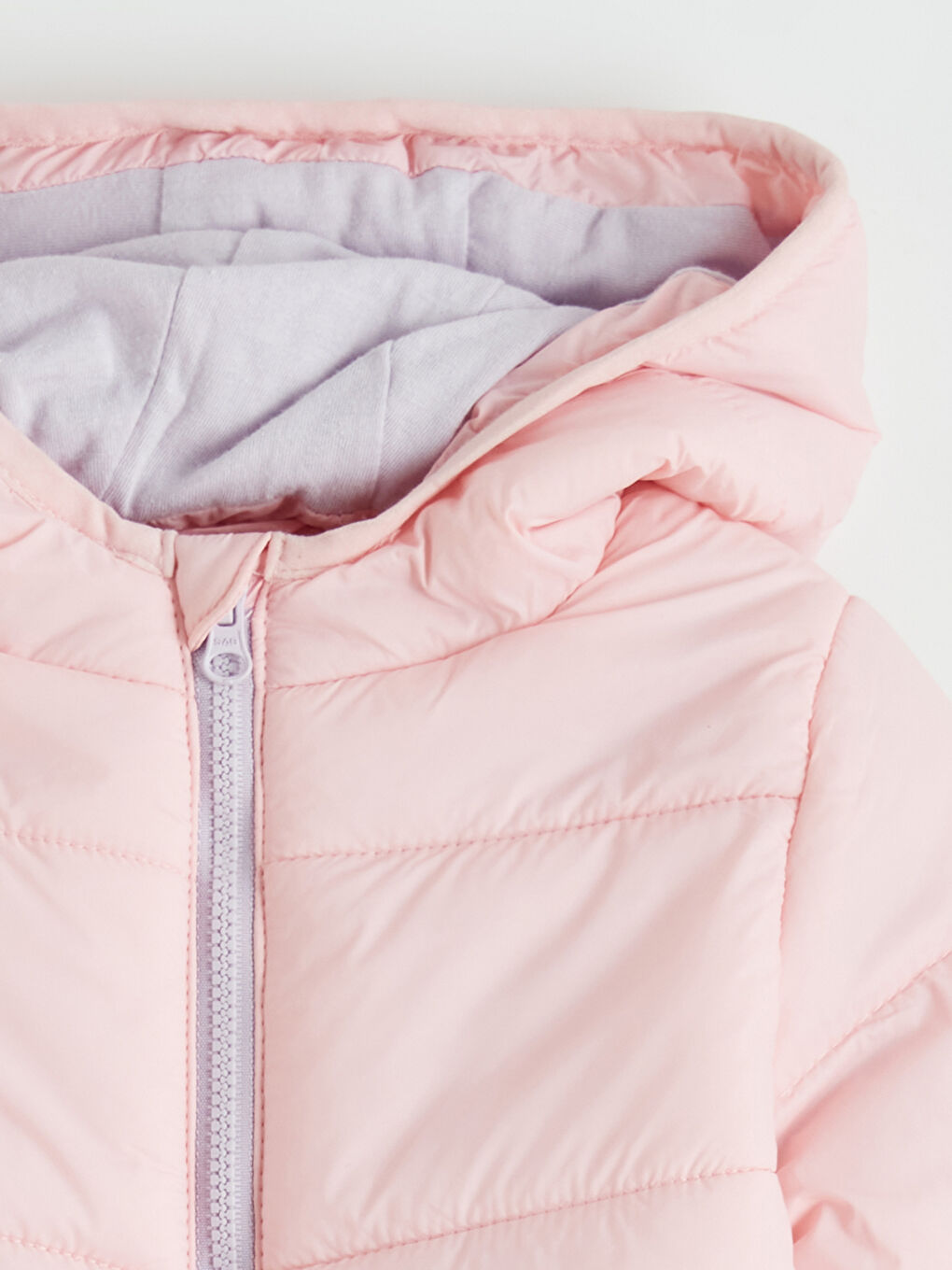 Girl PINK Puffer Coat-1