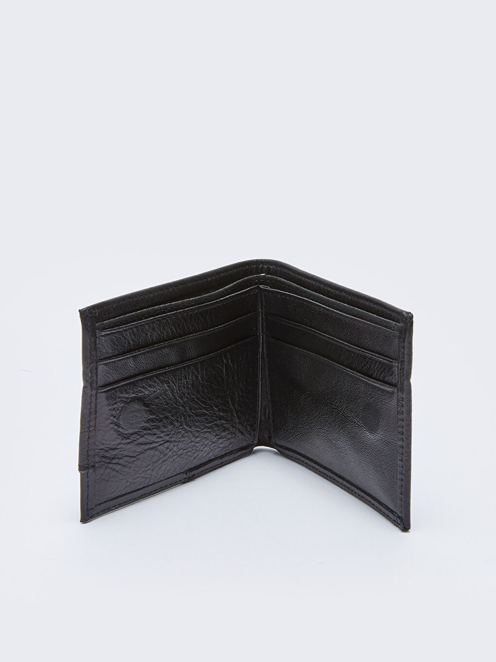 Siyah Hakiki Deri Erkek Cüzdan-2