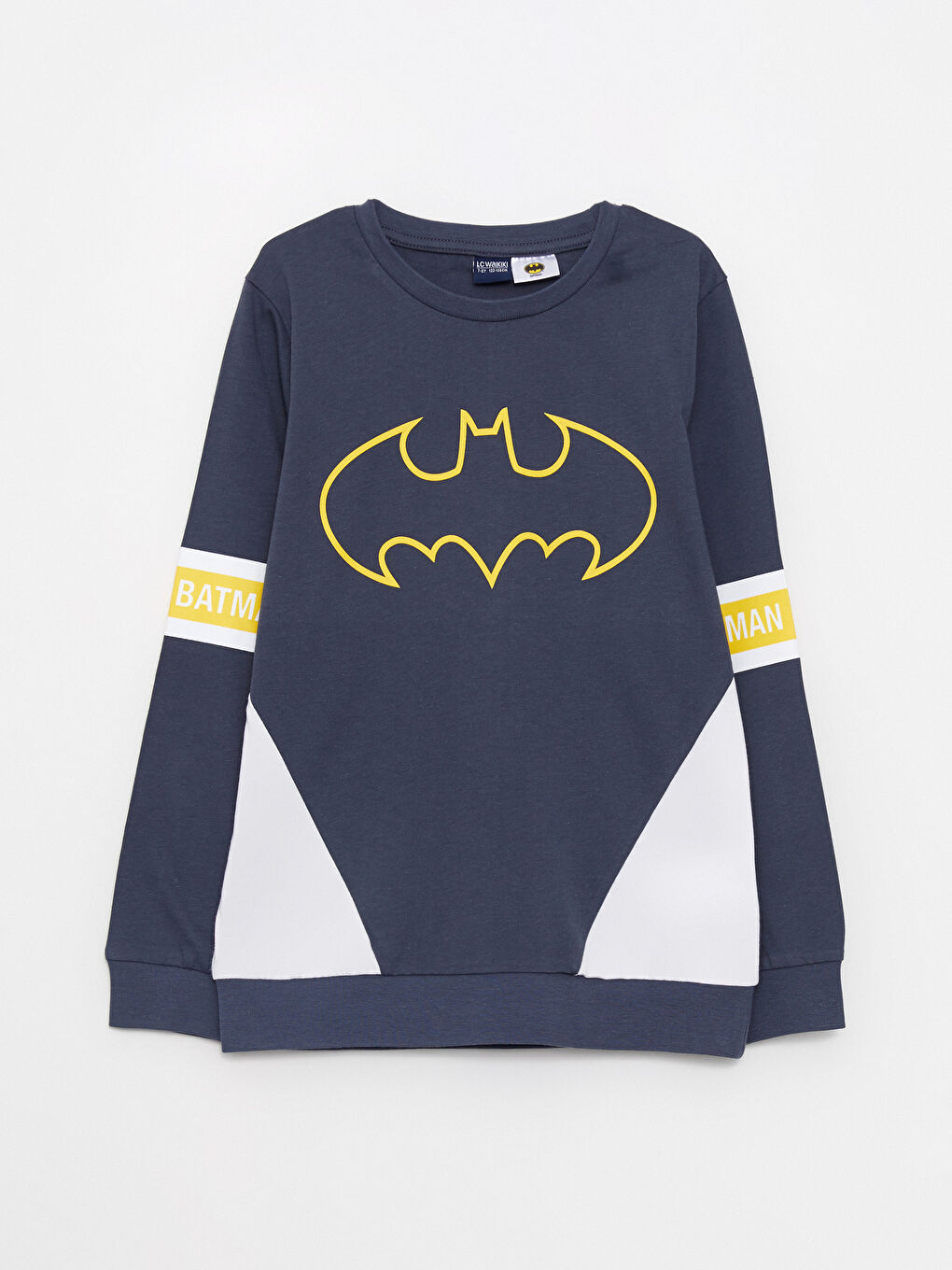 Толстовки и спортивные штаны для мальчиков с круглым вырезом, длинными рукавами и принтом Бэтмена-1