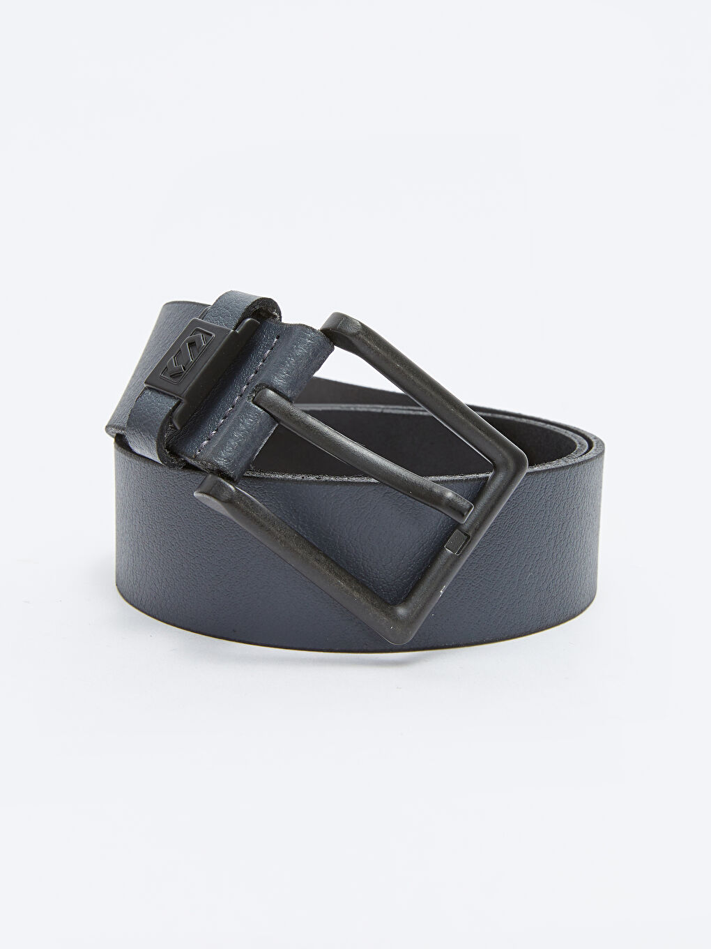 LCW ACCESSORIES Gri Hakiki Deri Erkek Kemer