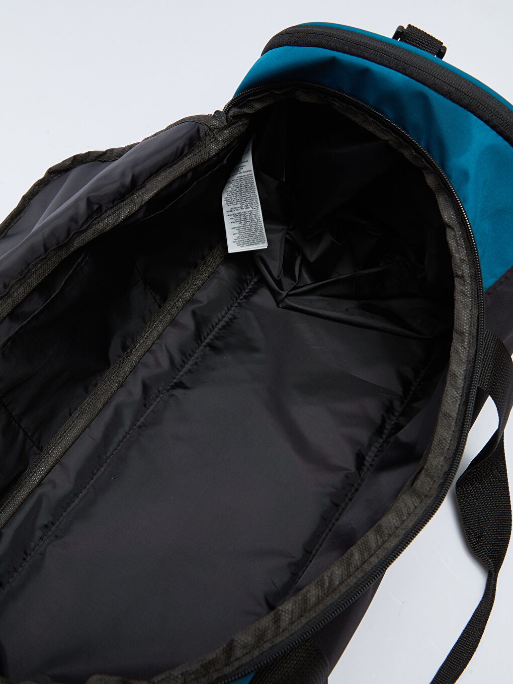 Petrol Renk Bloklu Erkek Spor Çantası-3