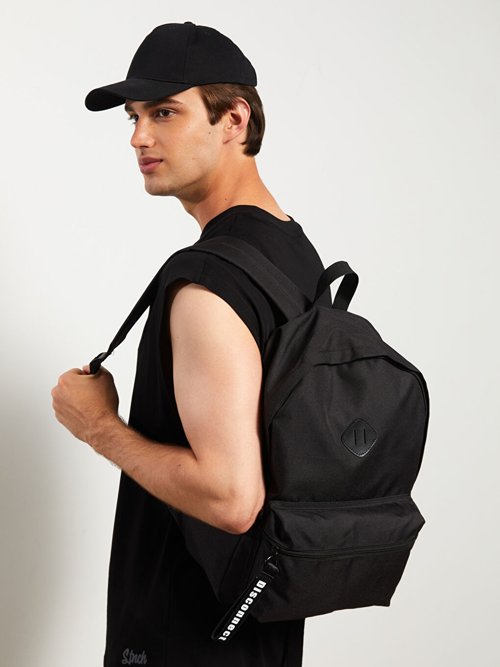 LCW ACCESSORIES Label Printed Men's Backpack -W22954Z8-HUC