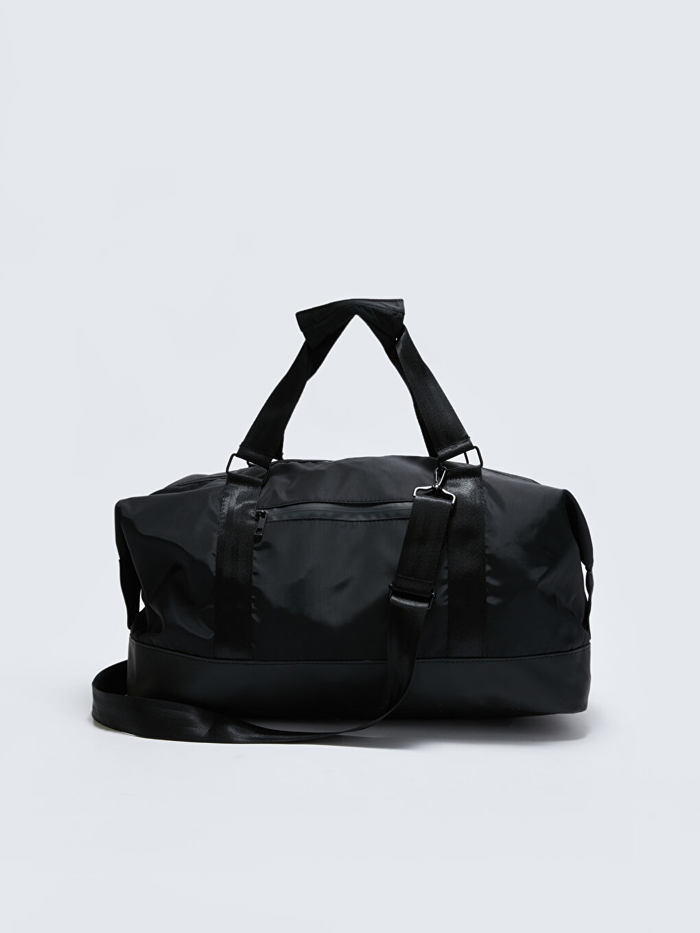 Siyah Düz Erkek Spor Çantası-2