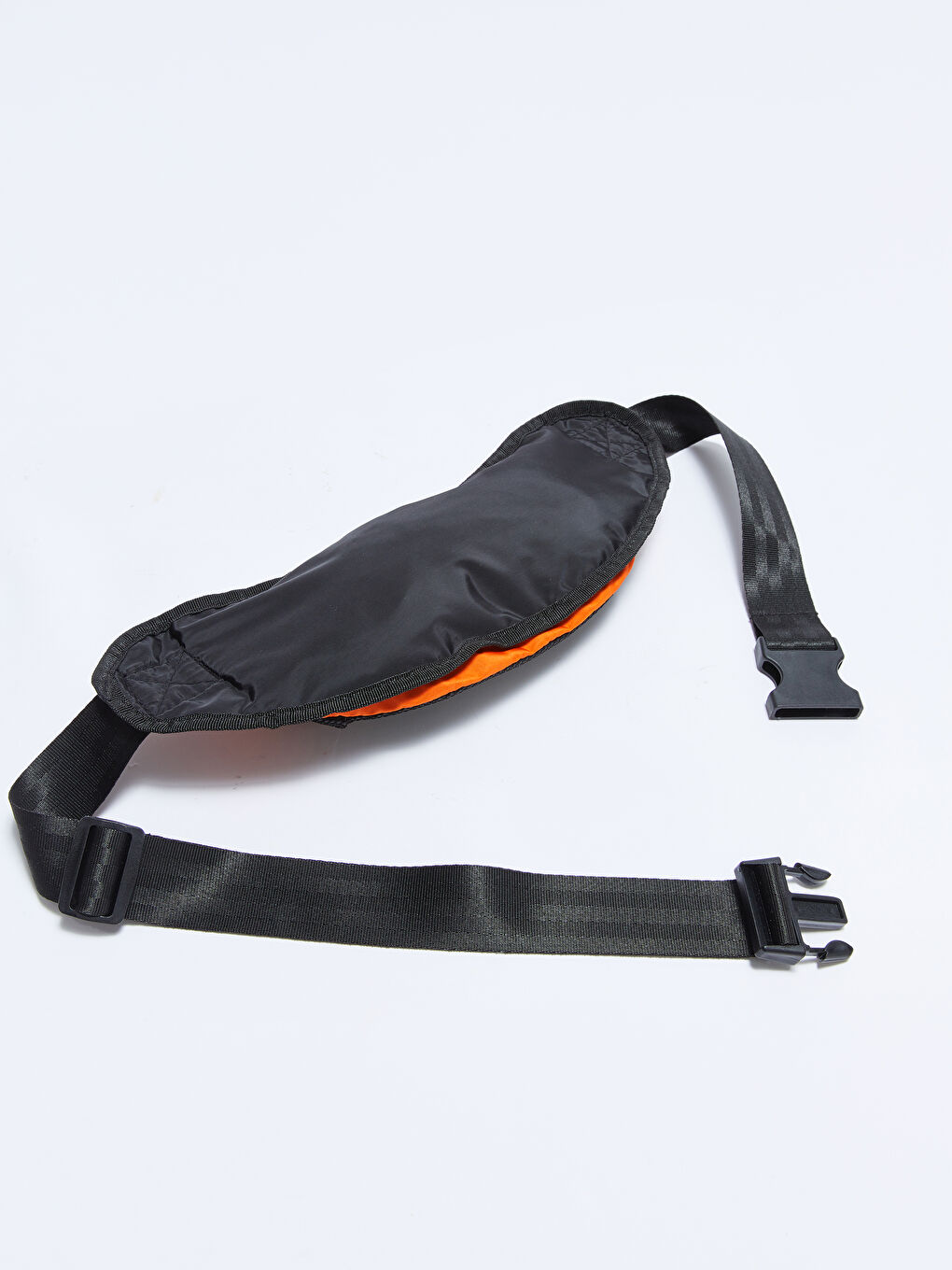 Turuncu Renk Bloklu Erkek Bel Çantası-2